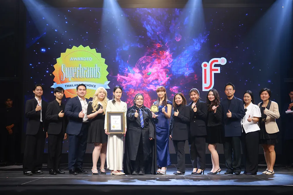 IF Wins SUPERBRANDS Thailand Award